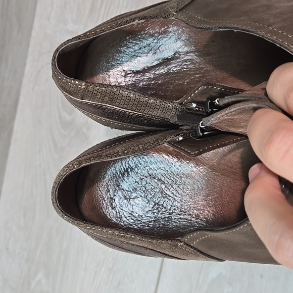 Dansko Women Marcia Ankle Leather Mule Clog shoes boots sz 39/8.5-9 - Picture 6 of 16